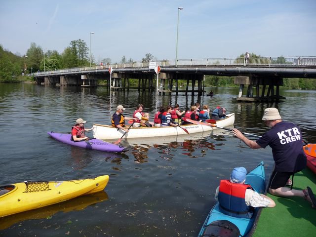Eröffnung Kanu Tour Ruhr